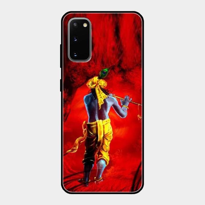 Mystic Krishna Flute Phone Case For Samsung Galaxy S20