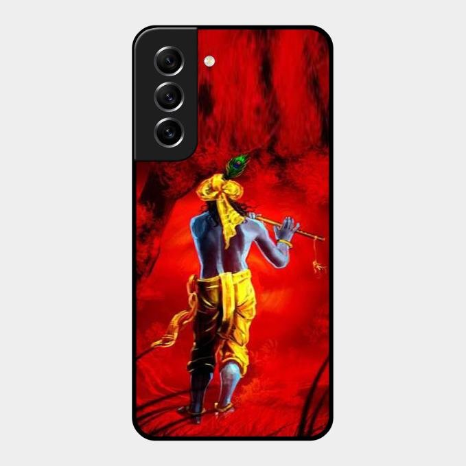 Mystic Krishna Flute Phone Case For Samsung Galaxy S21 Fe 5G