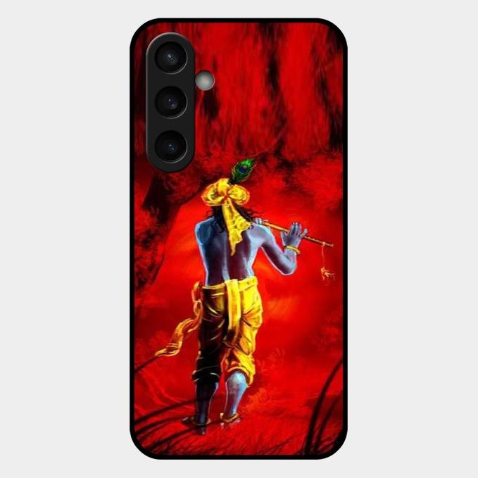 Mystic Krishna Flute Phone Case For Samsung Galaxy S23 Fe 5G