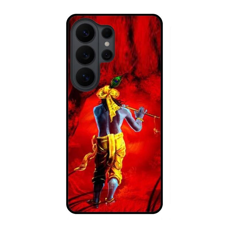 Mystic Krishna Flute Phone Case For Samsung Galaxy S26 Ultra 5G