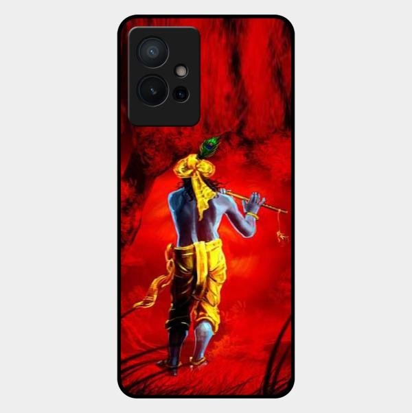 Mystic Krishna Flute Phone Case For Vivo T1 5G