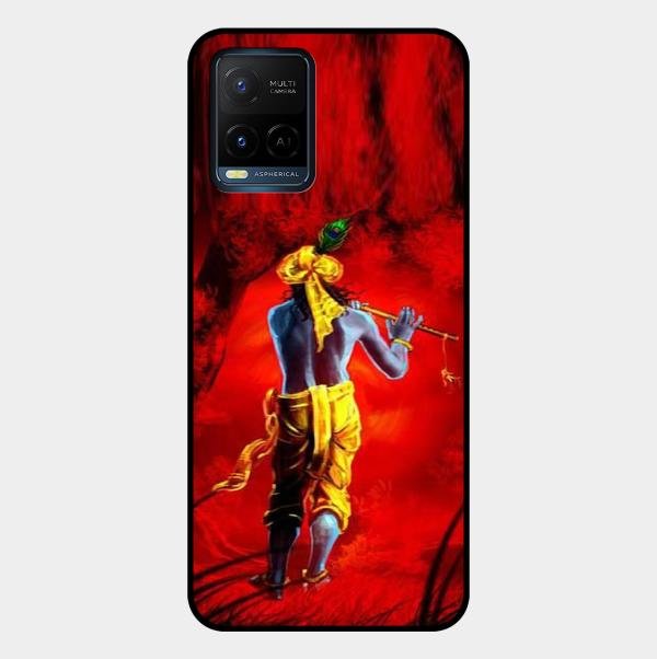 Mystic Krishna Flute Phone Case For Vivo T1X