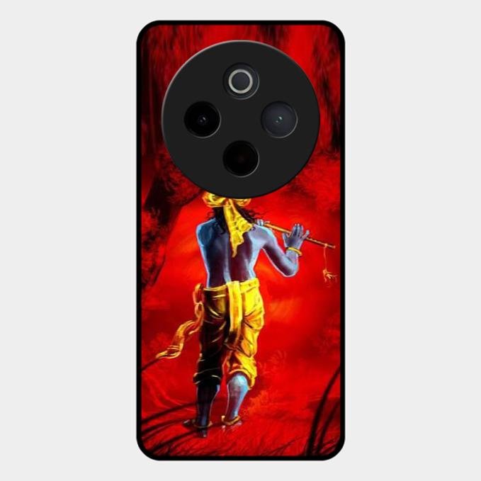 Mystic Krishna Flute Phone Case For Vivo T4 5G