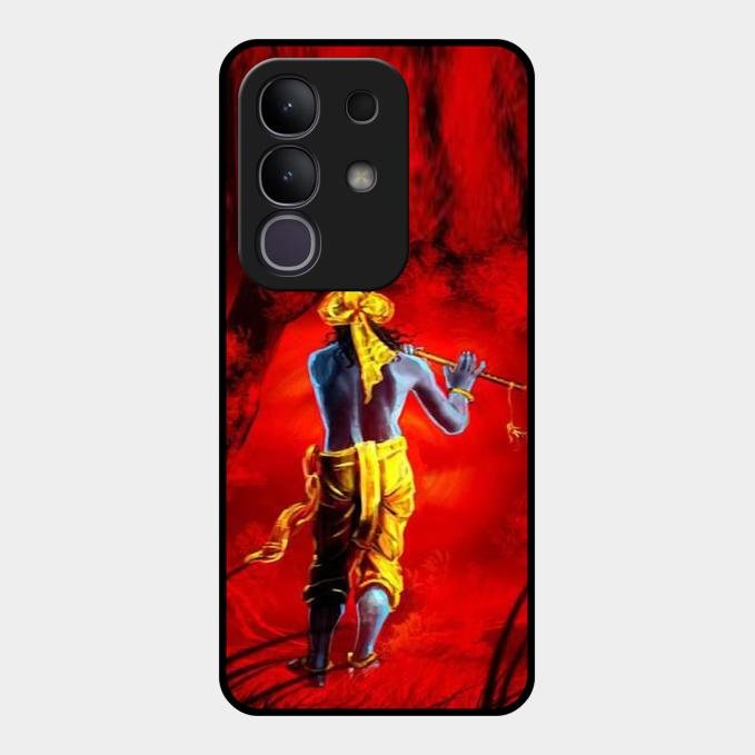 Mystic Krishna Flute Phone Case For Vivo T4X 5G