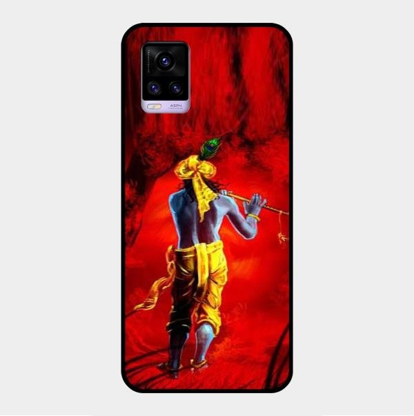 Mystic Krishna Flute Phone Case For Vivo V20