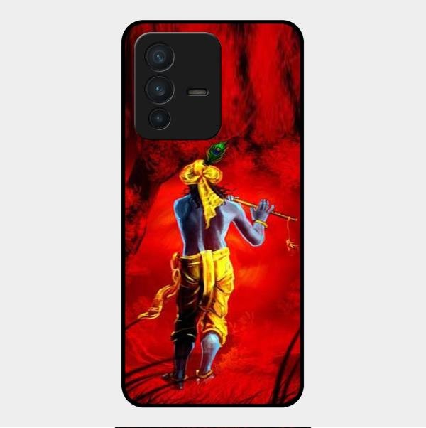 Mystic Krishna Flute Phone Case For Vivo V23 5G