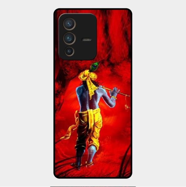 Mystic Krishna Flute Phone Case For Vivo V23 Pro 5G