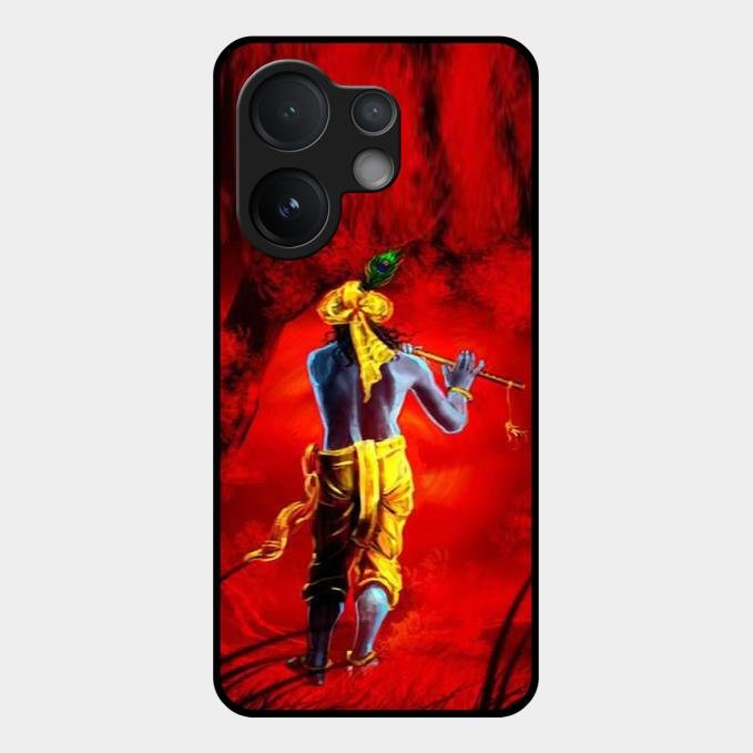 Mystic Krishna Flute Phone Case For Vivo V60 5G