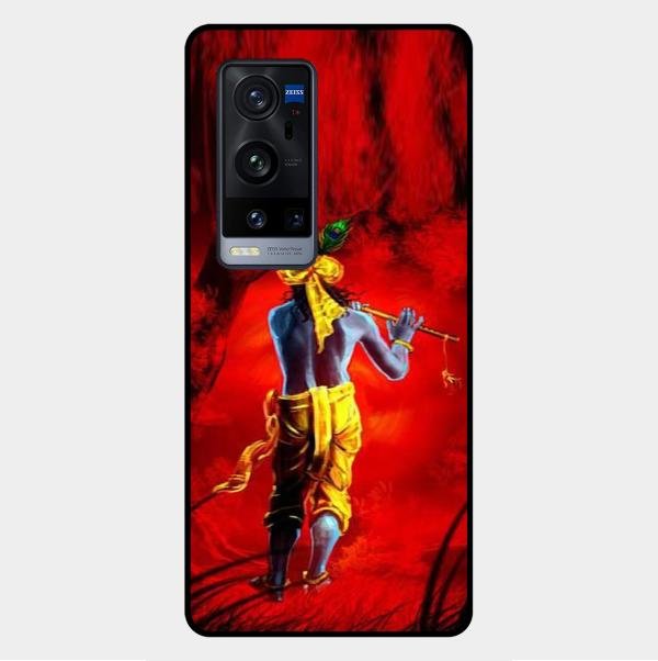 Mystic Krishna Flute Phone Case For Vivo X60 Pro Plus 5G