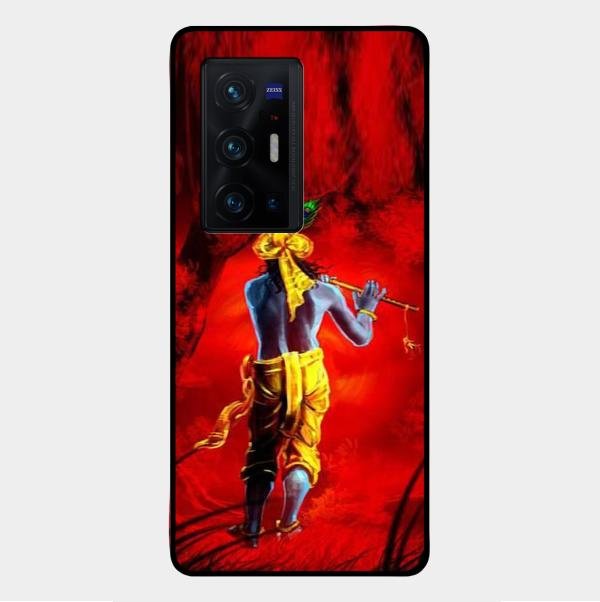 Mystic Krishna Flute Phone Case For Vivo X70 Pro Plus 5G