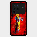 Mystic Krishna Flute Phone Case For Vivo X80 Pro 5G