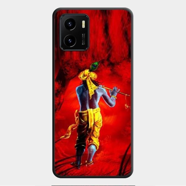 Mystic Krishna Flute Phone Case For Vivo Y01