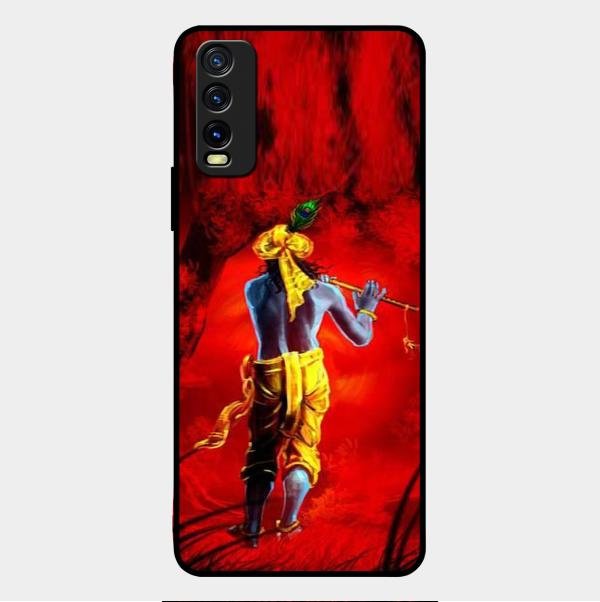 Mystic Krishna Flute Phone Case For Vivo Y20T