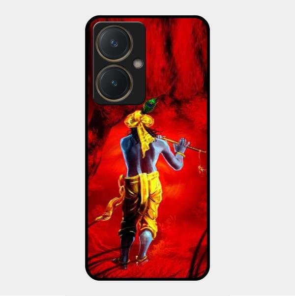 Mystic Krishna Flute Phone Case For Vivo Y27