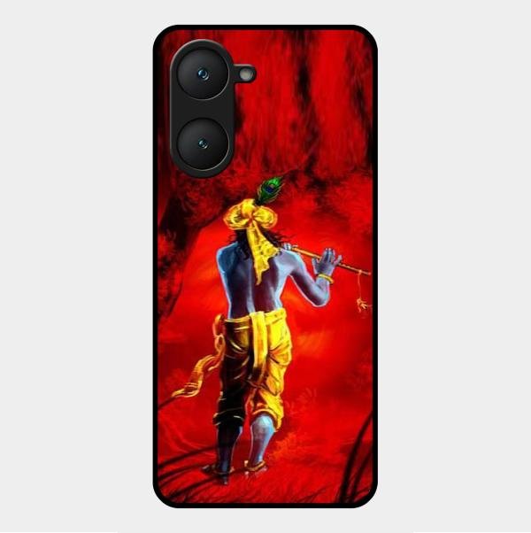 Mystic Krishna Flute Phone Case For Vivo Y28E 5G