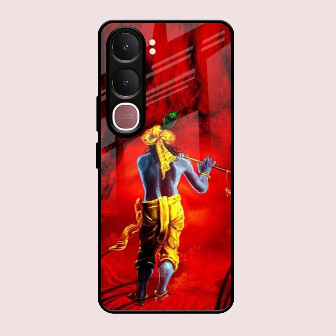 Mystic Krishna Flute Phone Case For Vivo Y31 5G