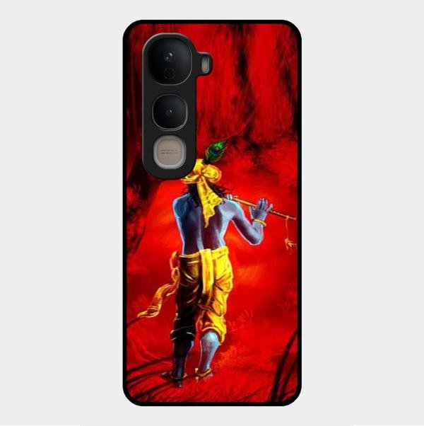Mystic Krishna Flute Phone Case For Vivo Y400 5G