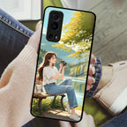 Nature Frame Glass Case Cover For Vivo - ShopOnCliQ