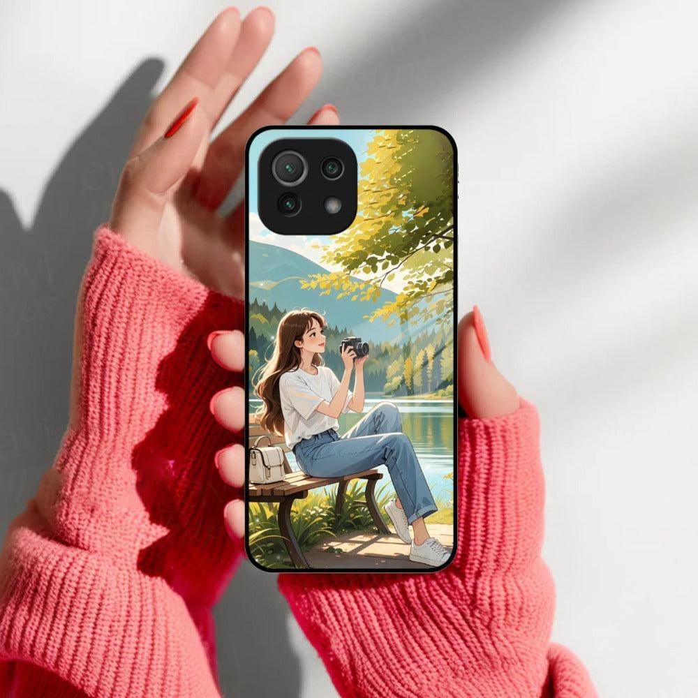 Nature Frame Glass Case Cover For Redmi/Xiaomi - ShopOnCliQ