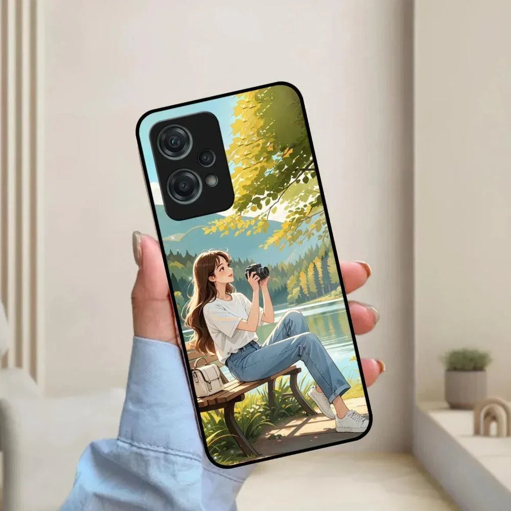 Nature Frame Glass Case Cover For Oneplus - ShopOnCliQ