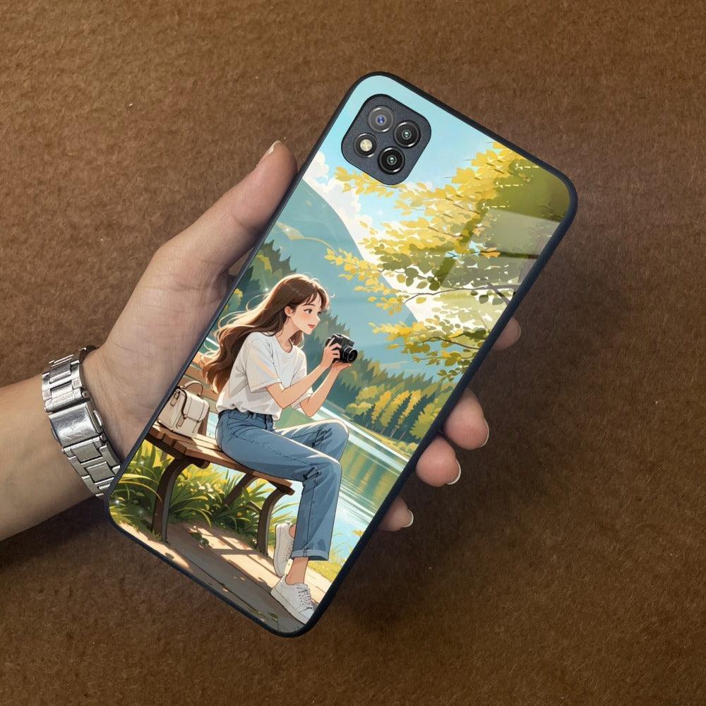 Nature Frame Glass Case Cover For Poco - ShopOnCliQ