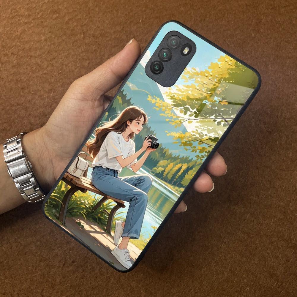 Nature Frame Glass Case Cover For Poco - ShopOnCliQ