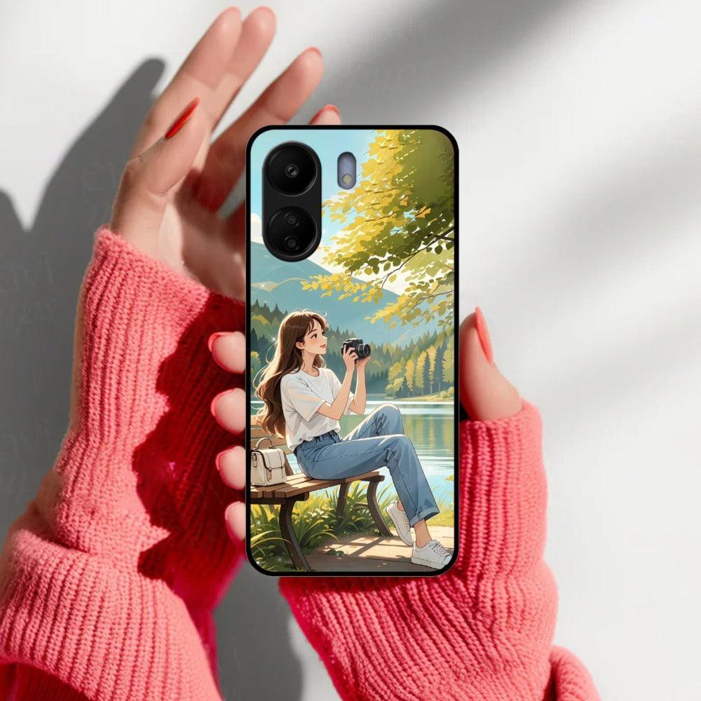 Nature Frame Glass Case Cover For Redmi/Xiaomi - ShopOnCliQ