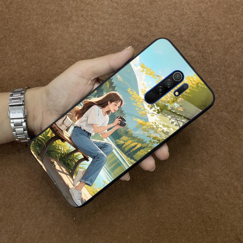 Nature Frame Glass Case Cover For Poco - ShopOnCliQ