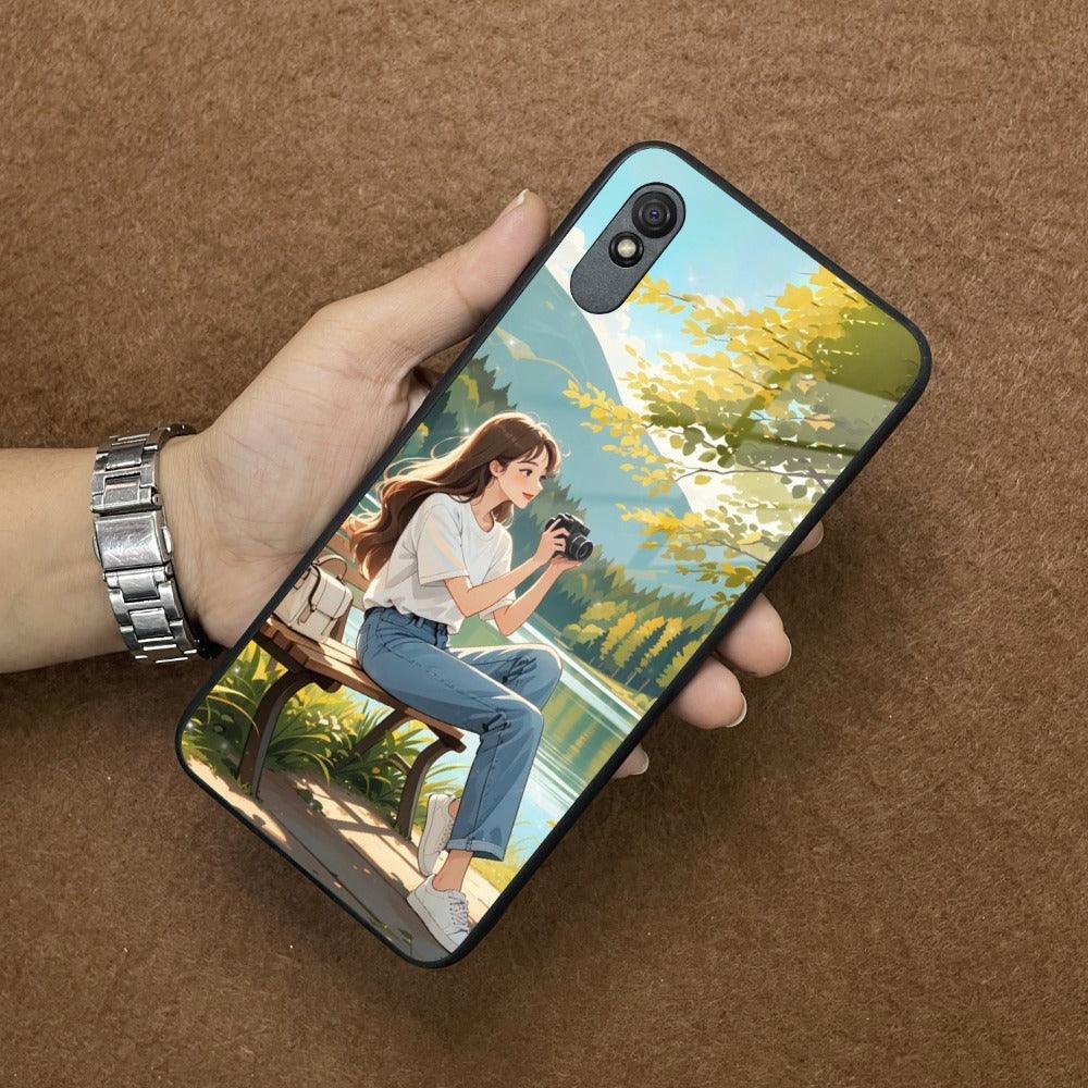 Nature Frame Glass Case Cover For Redmi/Xiaomi - ShopOnCliQ