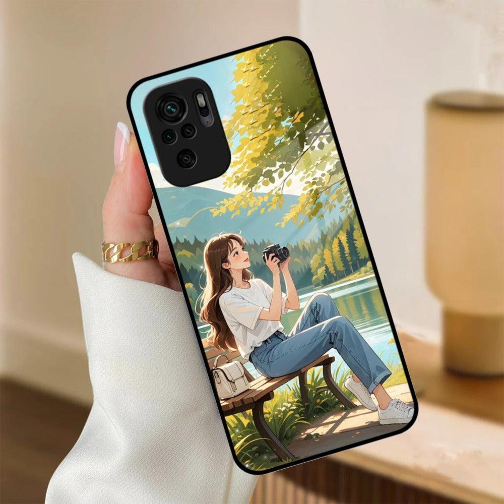 Nature Frame Glass Case Cover For Redmi/Xiaomi - ShopOnCliQ