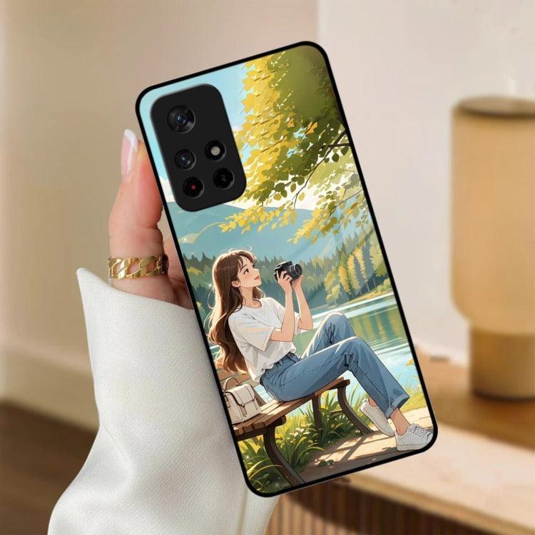 Nature Frame Glass Case Cover For Redmi/Xiaomi - ShopOnCliQ