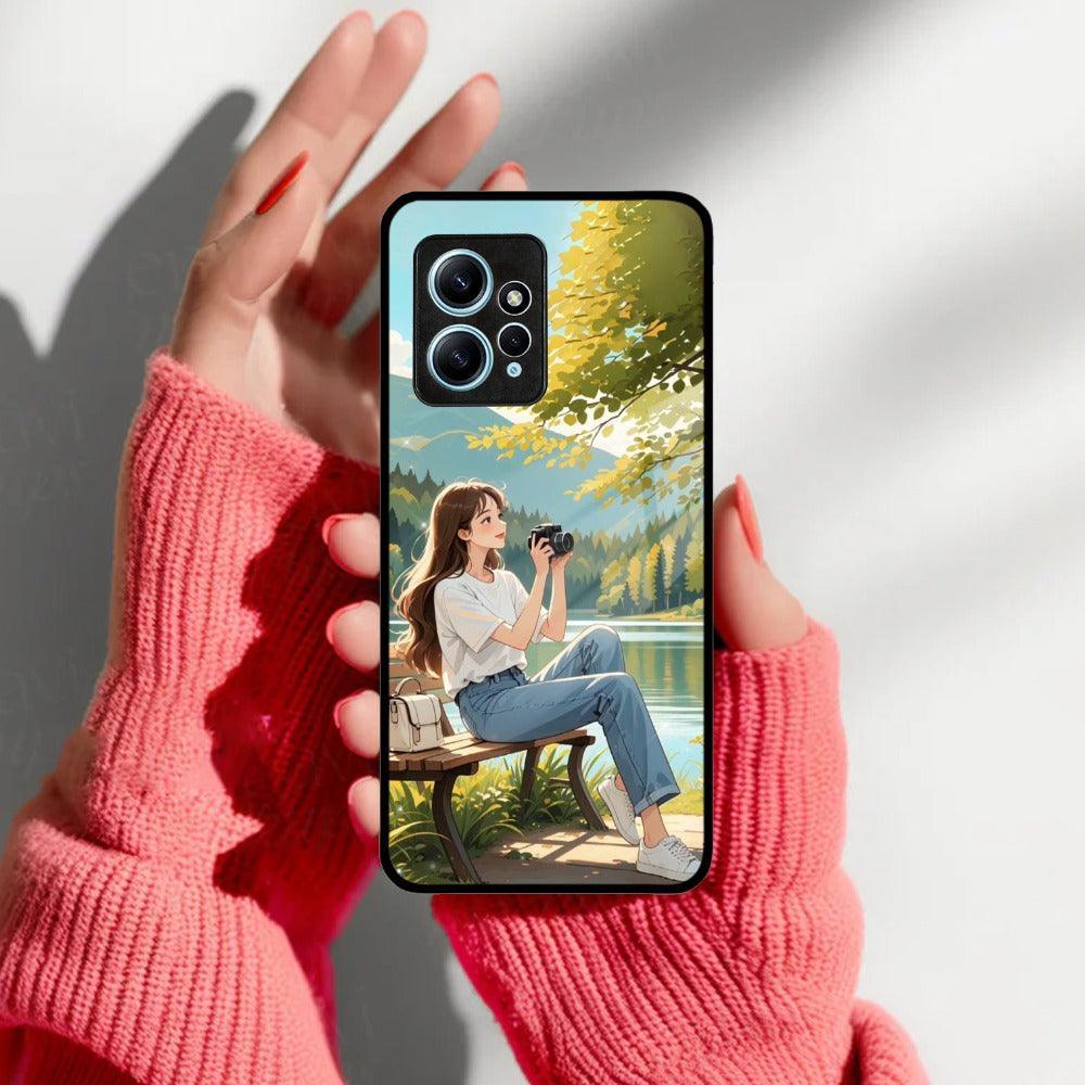 Nature Frame Glass Case Cover For Redmi/Xiaomi - ShopOnCliQ