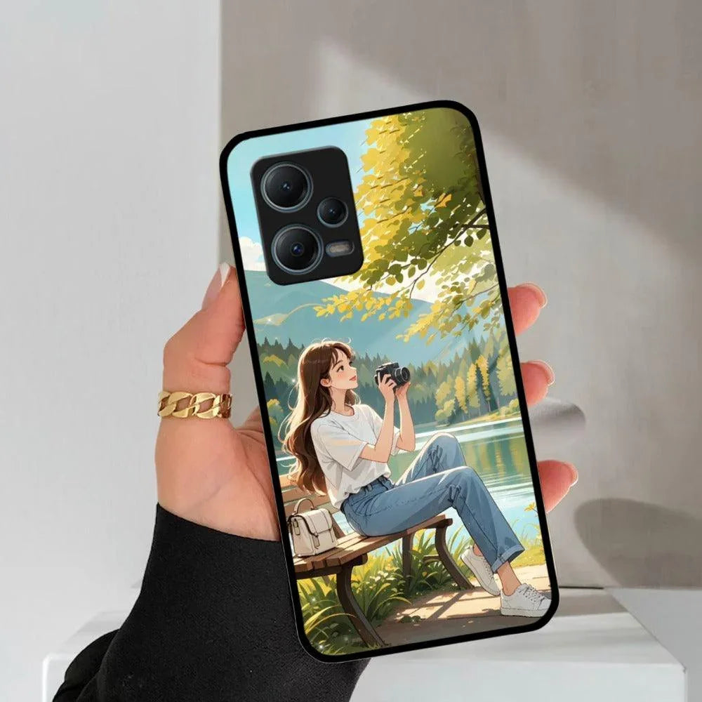 Nature Frame Glass Case Cover For Redmi/Xiaomi - ShopOnCliQ