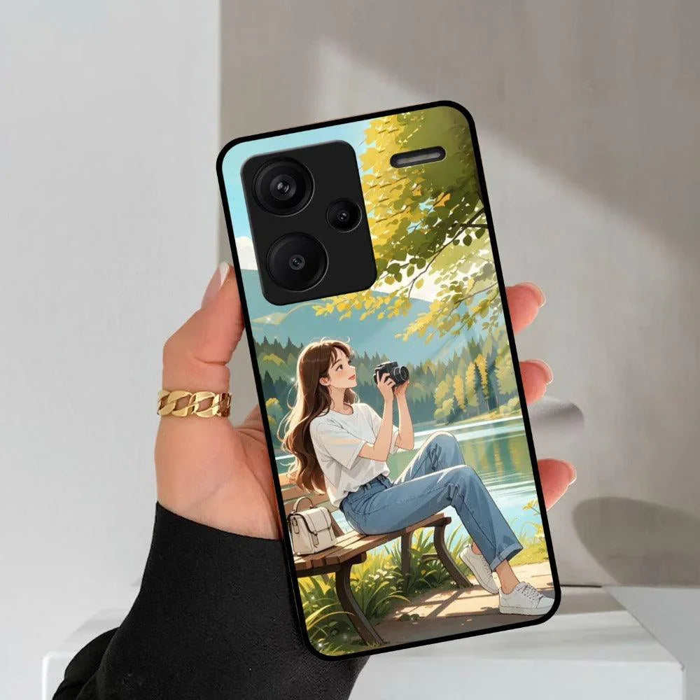 Nature Frame Glass Case Cover For Redmi/Xiaomi - ShopOnCliQ