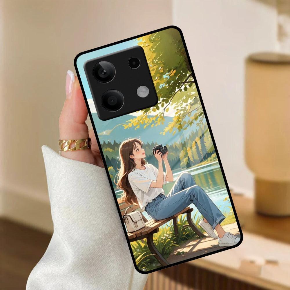 Nature Frame Glass Case Cover For Redmi/Xiaomi - ShopOnCliQ