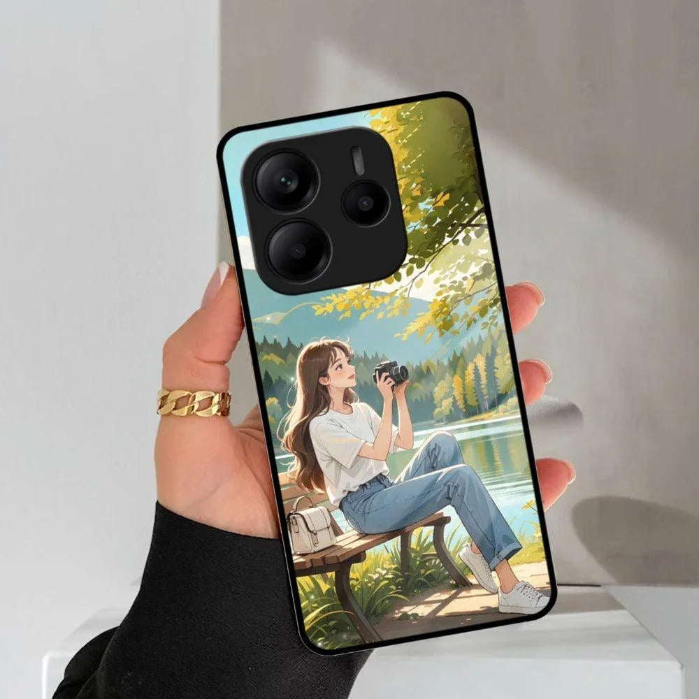Nature Frame Glass Case Cover For Redmi/Xiaomi - ShopOnCliQ