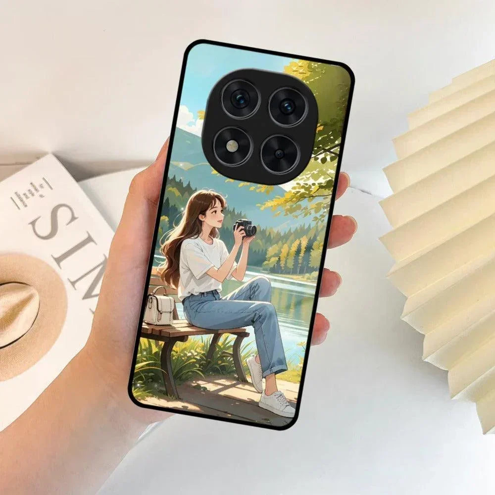 Nature Frame Glass Case Cover For Poco - ShopOnCliQ