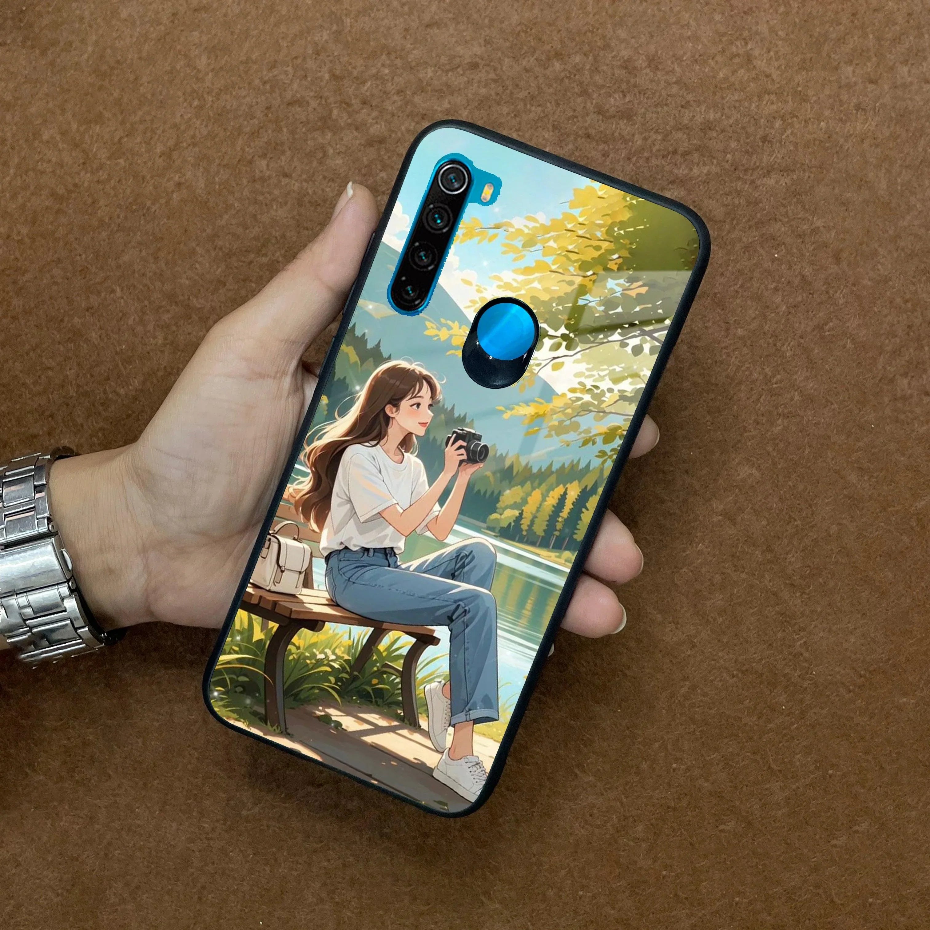 Nature Frame Glass Case Cover For Redmi/Xiaomi - ShopOnCliQ
