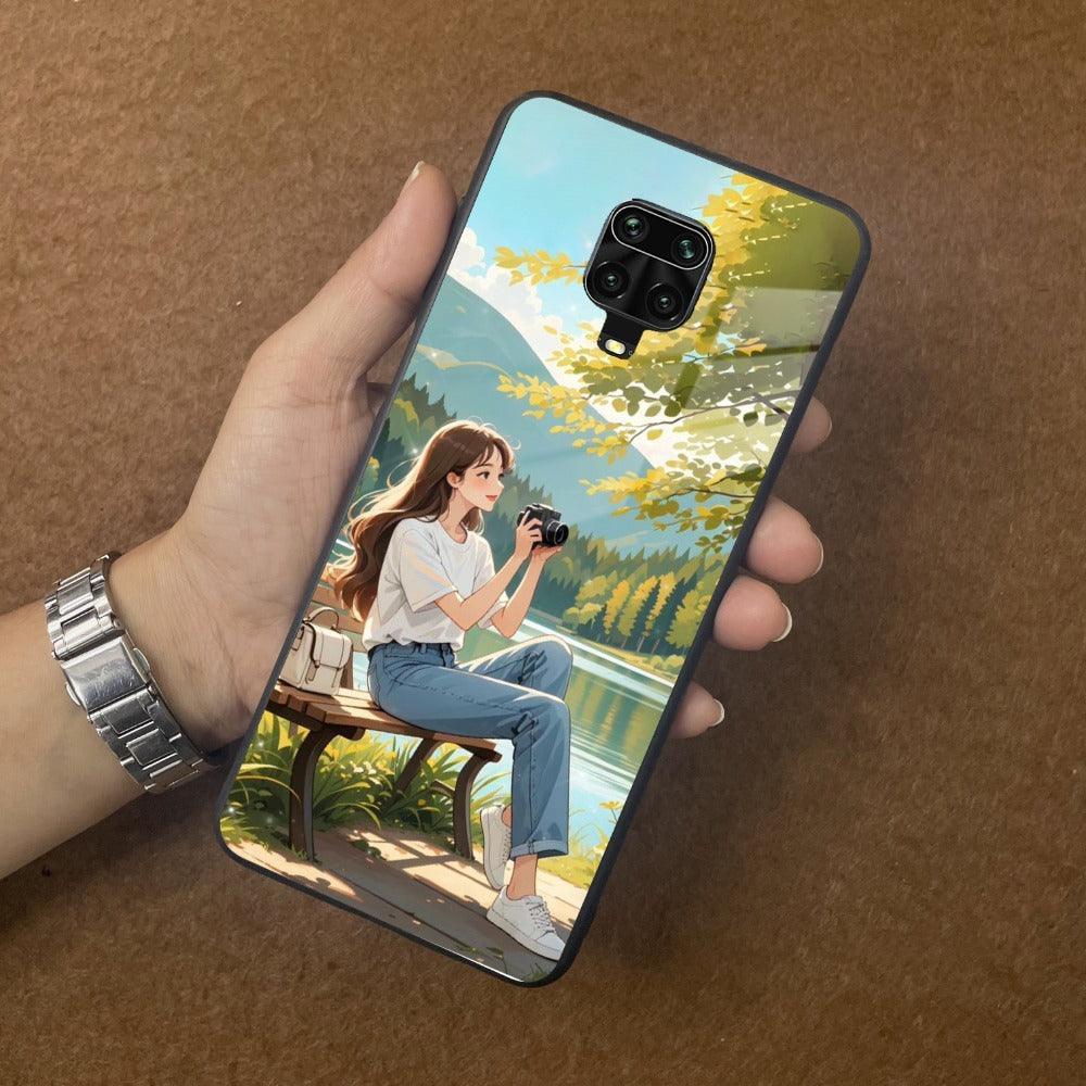 Nature Frame Glass Case Cover For Poco - ShopOnCliQ