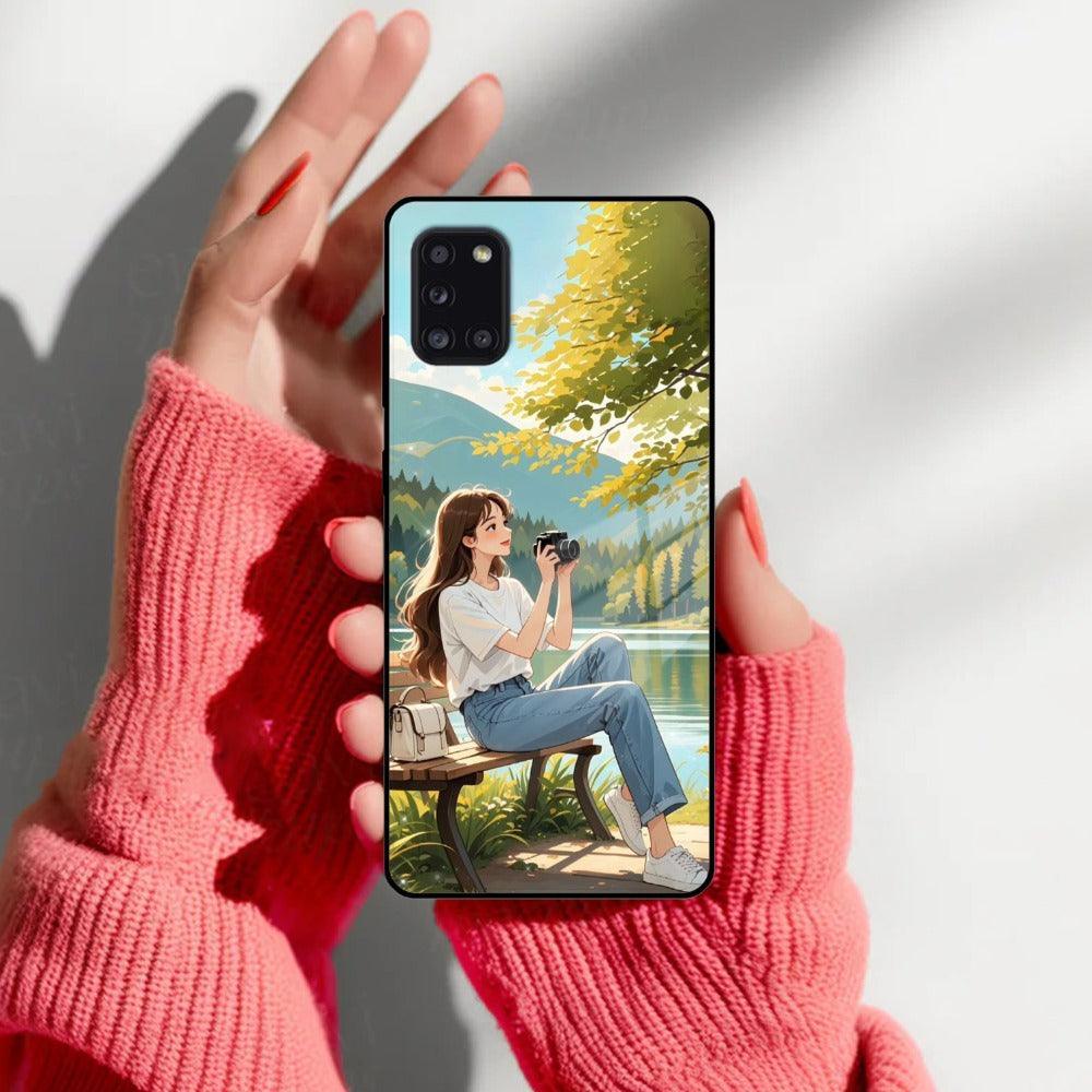 Nature Frame Glass Case Cover For Samsung - ShopOnCliQ