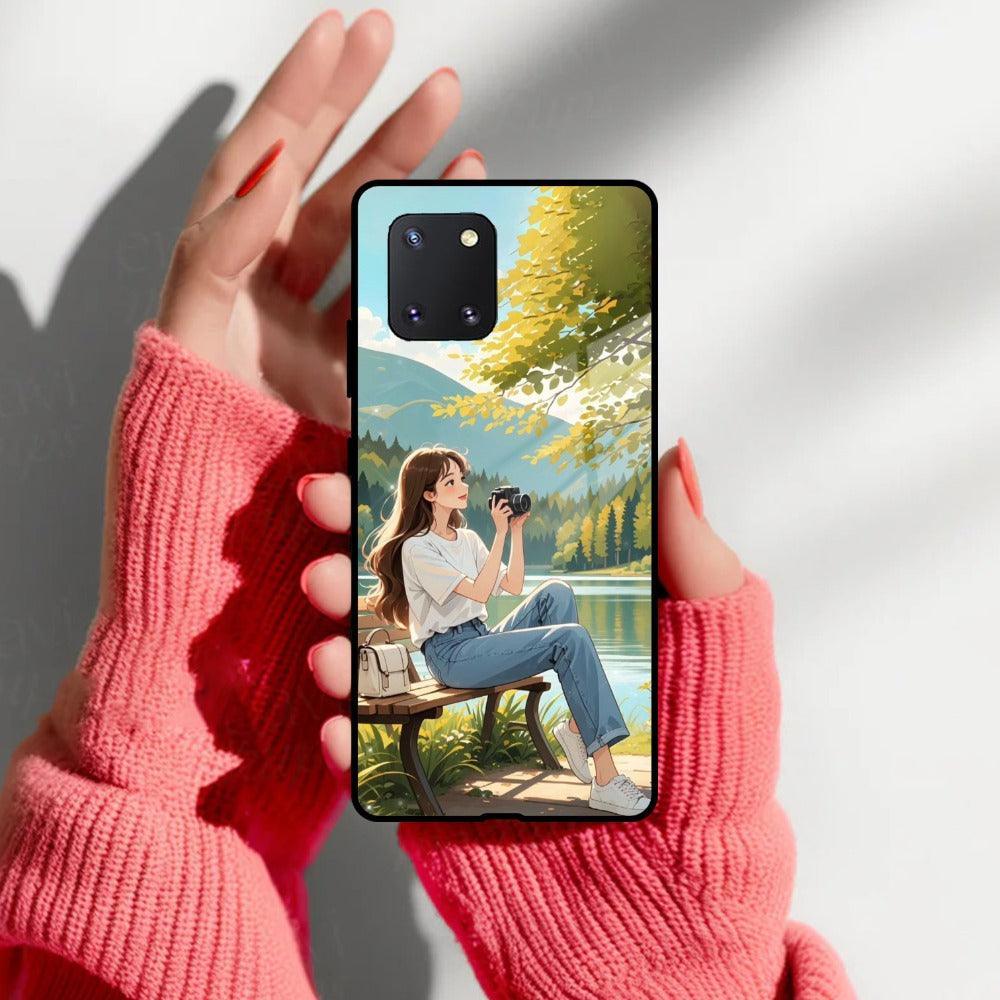 Nature Frame Glass Case Cover For Samsung - ShopOnCliQ
