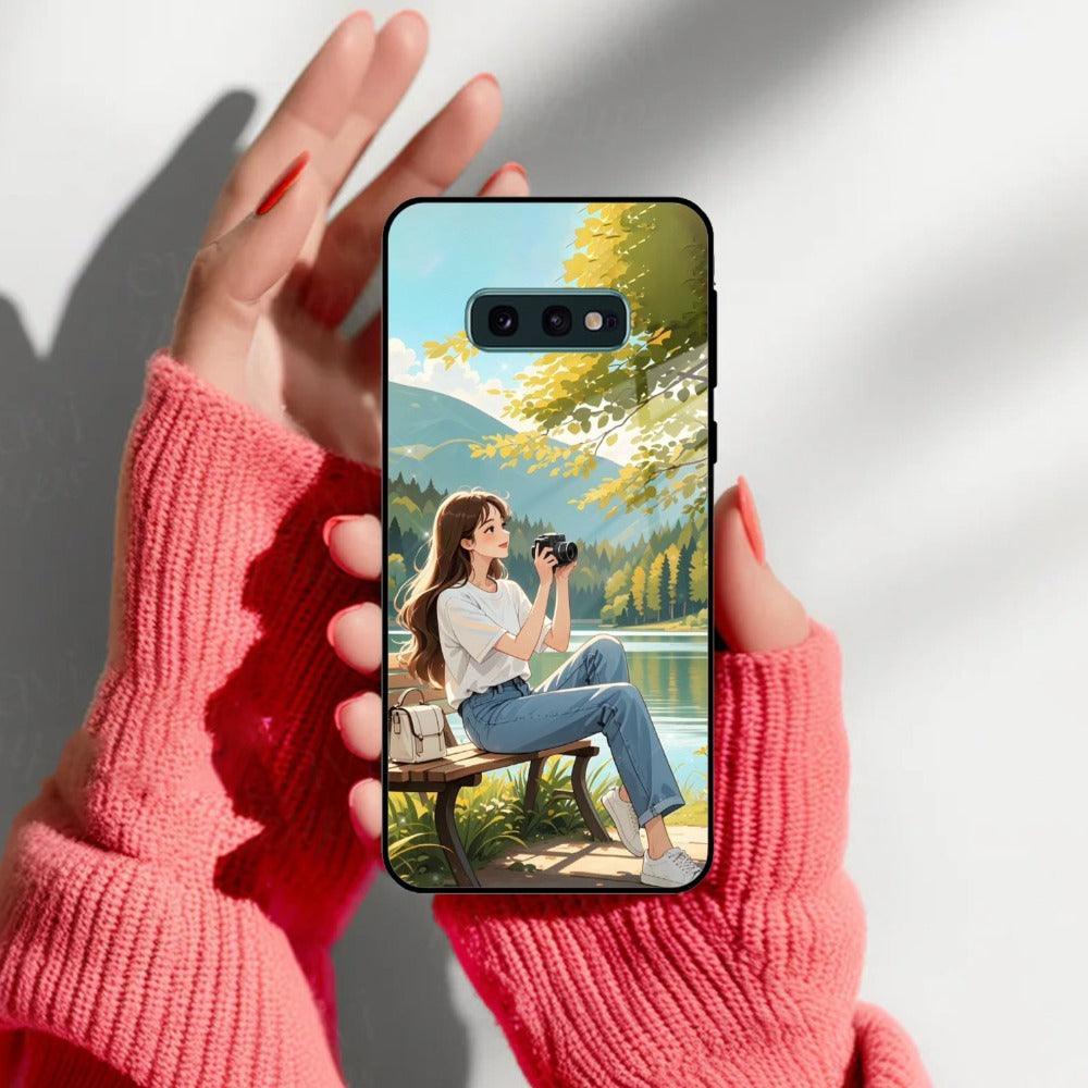 Nature Frame Glass Case Cover For Samsung - ShopOnCliQ