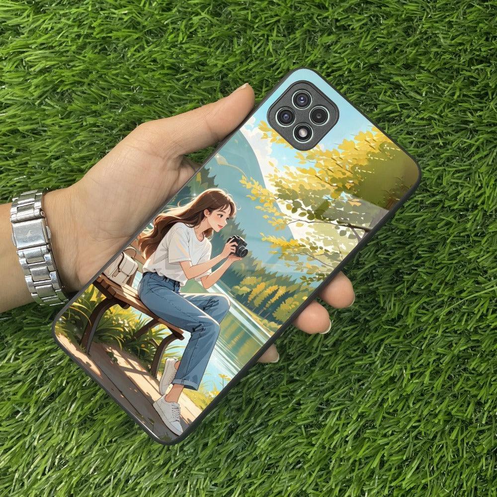 Nature Frame Glass Case Cover For Samsung - ShopOnCliQ