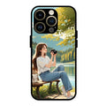 nature s frame glossy metal case cover for iPhone 14 Pro Max