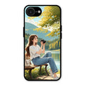 nature s frame glossy metal case cover for iPhone 16e