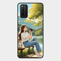 nature s frame glossy metal case cover for Iqoo 3 5G