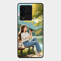 nature s frame glossy metal case cover for Iqoo 9T 5G