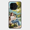 nature s frame glossy metal case cover for Iqoo Neo 10R 5G