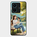 nature s frame glossy metal case cover for Iqoo Z6 Pro 5G