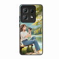 nature s frame glossy metal case cover for Motorola Edge 50 Pro